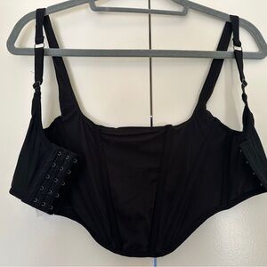 Urban Outfitters Black Corset Top